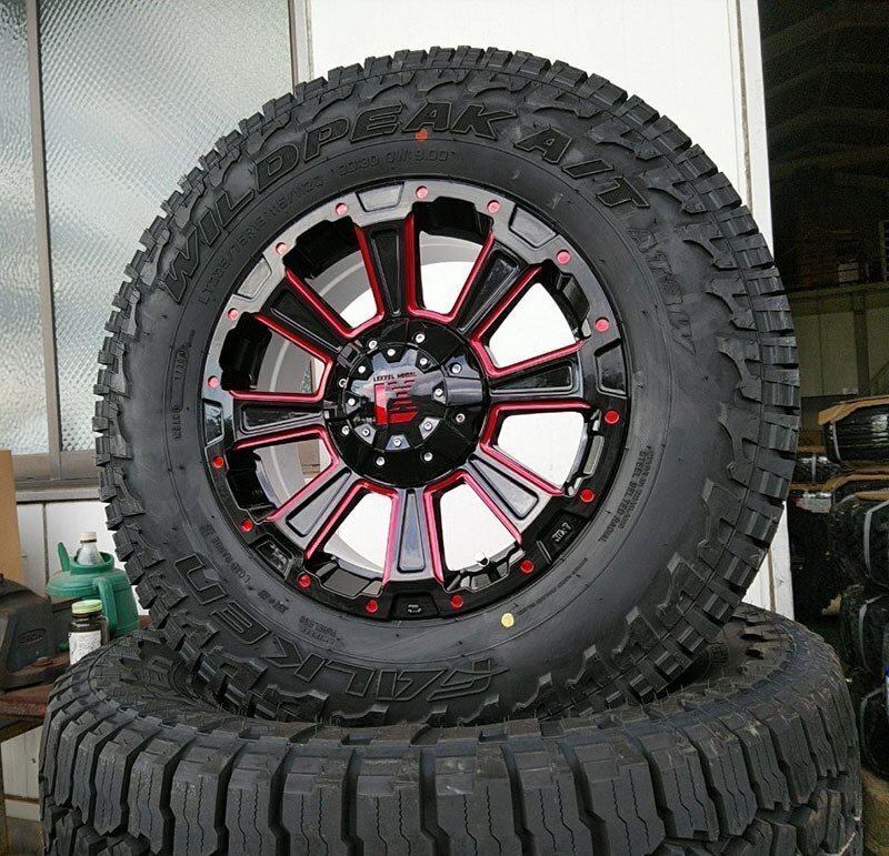 デリカD5 RAV4 エクストレイル CX5 タイヤホイール 新品4本セット 16インチ DeathRock 225/75R16 235/70R16 FALKEN WILDPEAK A/T03W拍卖