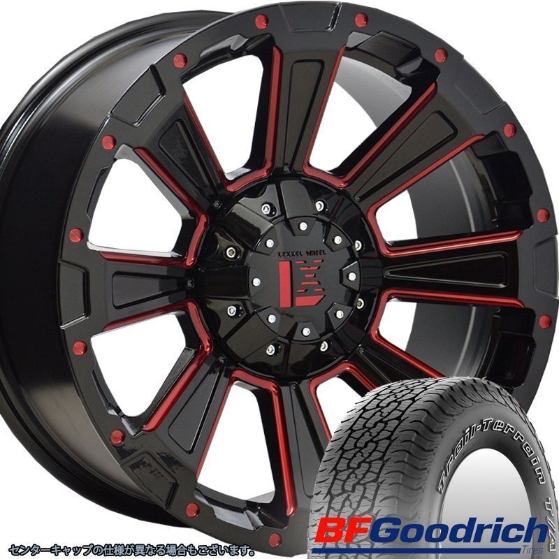 プラド ハイラックス FJ H3 パジェロ 17インチ LEXXEL DeathRock デスロック BF グッドリッチ T/A 265/70R17 285/70R17 265/65R17拍卖