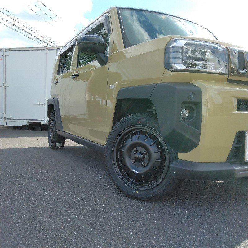 ハスラー タフト タイヤホイールセット YOKOHAMA GEOLANDAR X-AT 165/60R15 165/65R15 15インチ NOEL 新品4本セット拍卖