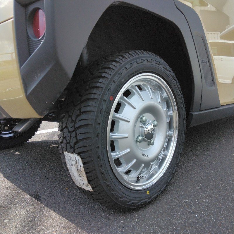 ハスラー タフト タイヤホイールセット YOKOHAMA GEOLANDAR X-AT 165/60R15 165/65R15 15インチ NOEL 新品4本セット拍卖