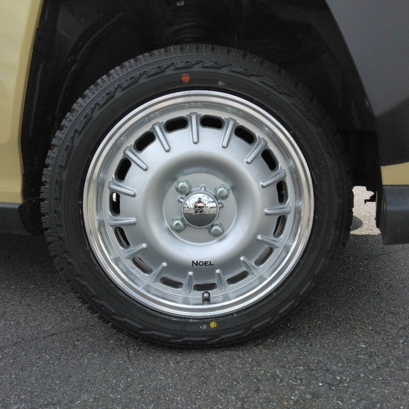 ヨコハマ ジオランダー X-AT 165/65R15 タフト TAFT タイヤホイールセット 純正サイズ 15インチ NOEL 新品4本セット拍卖