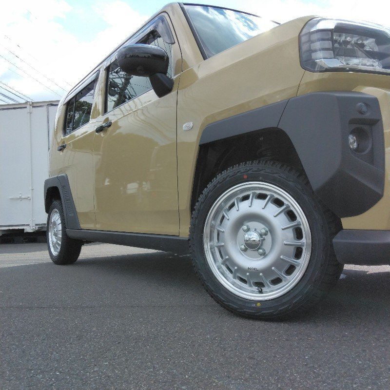 タフト TAFT タイヤホイールセット ヨコハマ ジオランダー X-AT 165/65R15 純正サイズ 15インチ NOEL 新品4本セット拍卖