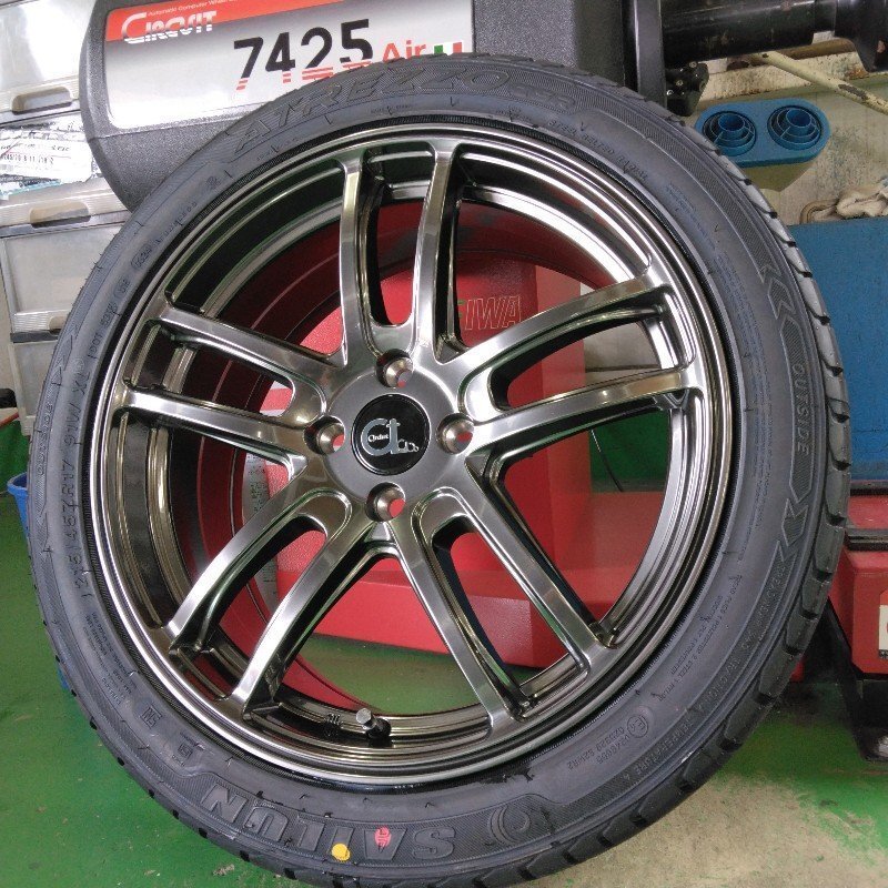 SWIFT スズキ スイフト タイヤ ホイール セット 特選タイヤ 195/45R17 205/40R17 17インチ Archst 新品4本セット拍卖