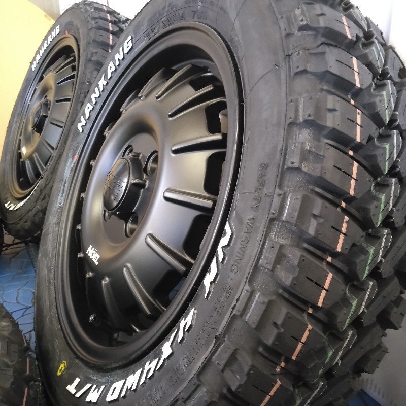 アゲ軽 軽トラ 軽バン 要リフトアップ ハイゼット エヴリィ アトレー 新品 タイヤホイール 4本セット NANKANG FT9 165/65R14 14インチ NOEL拍卖