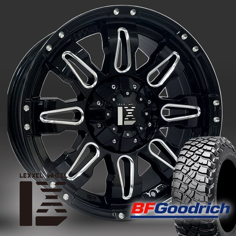 【Balano】JK JL ラングラー ジープ 17インチ BF グッドリッチ マッドテレーン 265/70R17.285/70R17など拍卖