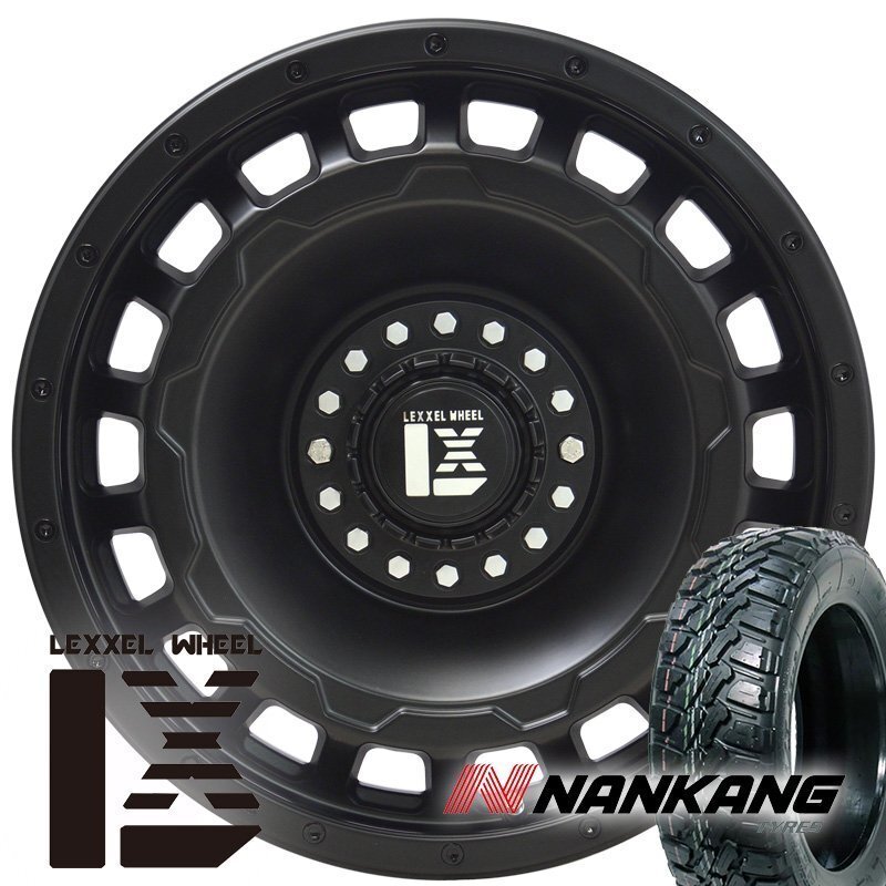 ジムニー JB23 JB64 SwaGGer スワッガー マットブラック 175/80R16 NANKANG ナンカン ホワイトレター拍卖