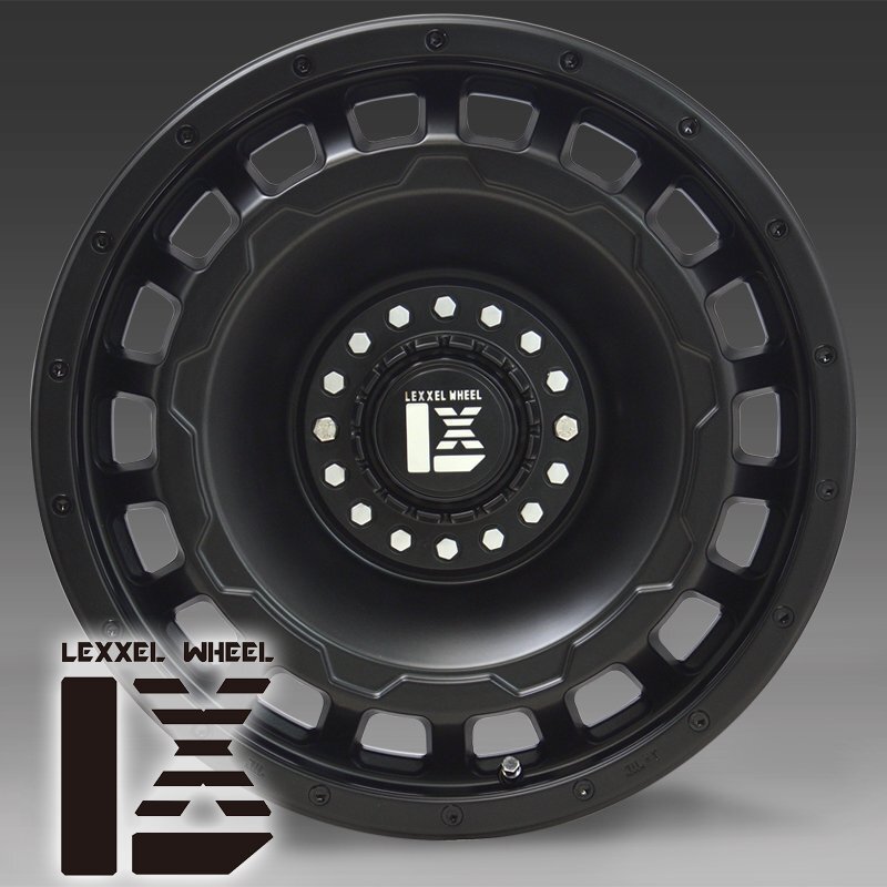 【送料無料】LEXXEL レクセル SwaGGer スワッガー 17x8.5 +20 139.7-6H ホイールのみ 4本セット 新品ホイール拍卖
