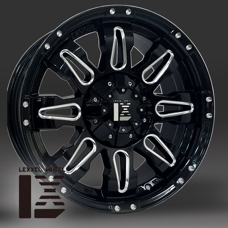 【送料無料】LEXXEL レクセル Balano バレーノ 20x9.0 +35 114.3/127-10H ホイールのみ 4本セット 新品ホイール拍卖