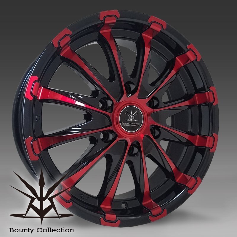 【送料無料】Bounty Collection バウンティーコレクション BD12 17x7.0 +37 139.7-6H ホイールのみ 4本セット 新品ホイール拍卖