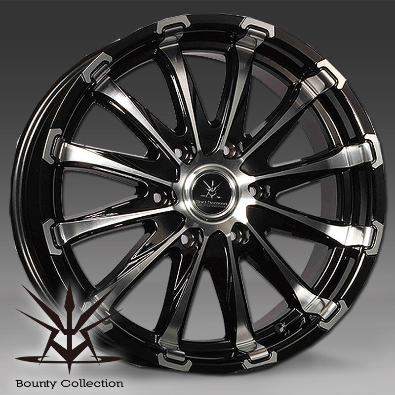【送料無料】Bounty Collection バウンティーコレクション BD12 17x7.0 +37 139.7-6H ホイールのみ1本から 新品ホイール拍卖