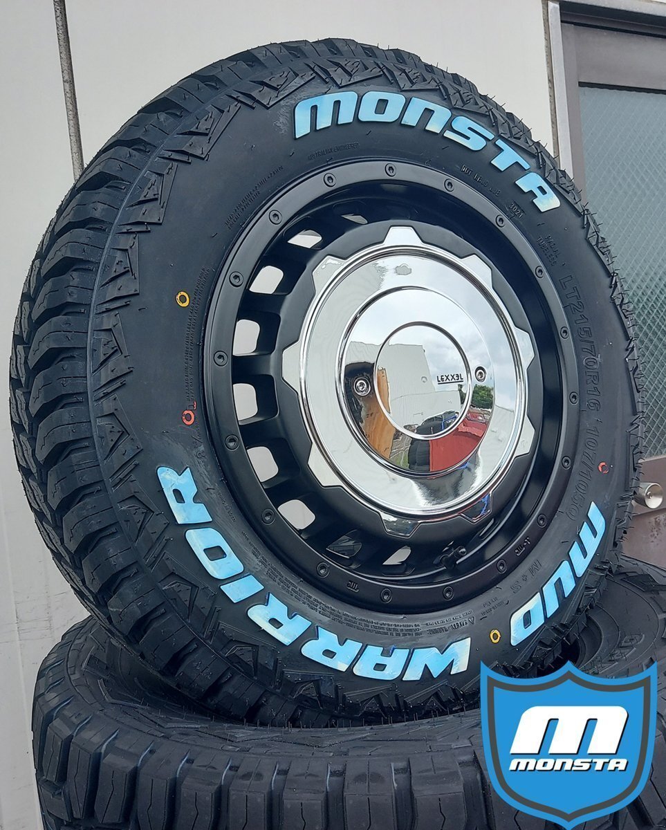 HIACE 200系 ハイエース レジアスエース タイヤホイール 16インチ SwaGGer Old style MONSTA マッド 215/70R16拍卖