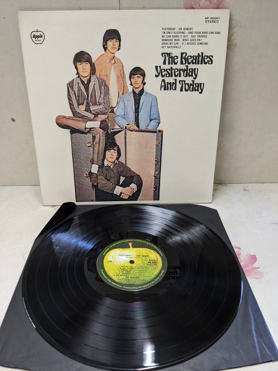 C◆/LP/12インチレコード THE BEATLES ビートルズ / YESTERDAY AND TODAY イエスタデイ・アンド・トゥディ AP-80061 黒盤拍卖