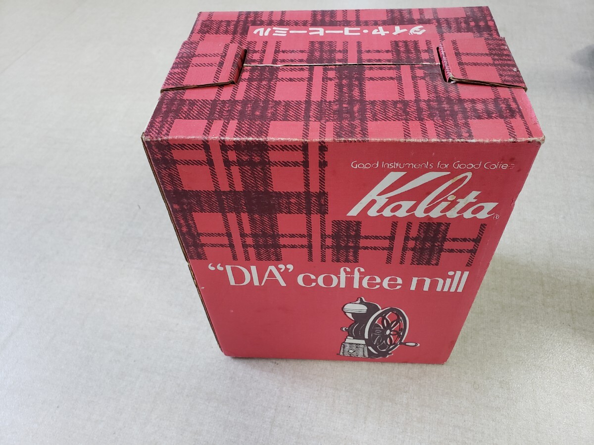 ダイヤ ・ コーヒーミル ◆ カリタ Kalita ◆ 約3.2キロ ◆ 金属製 ◆ 喫茶店 カフェ ◆ 調度品 ◆ 拍卖