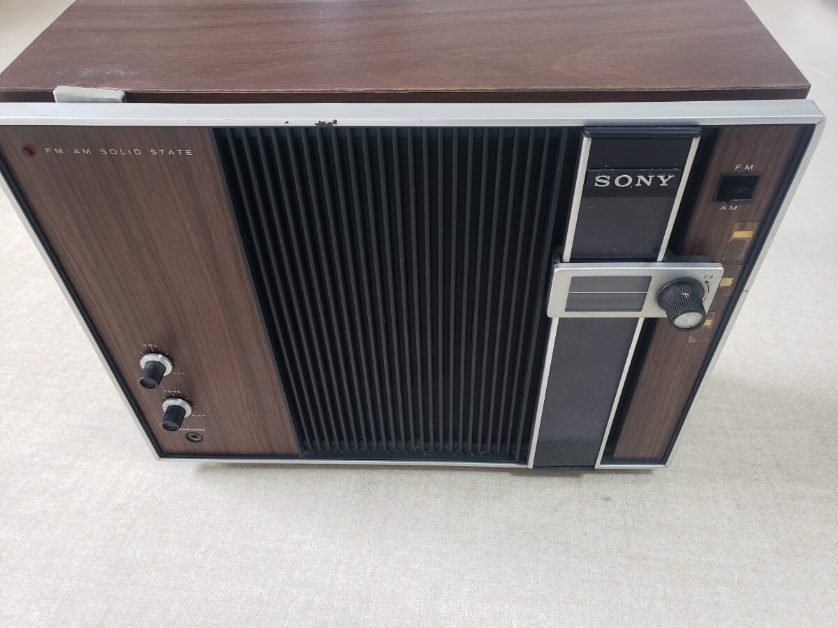 アンティークラジオ#レトロ SONY #8F-58#ジャンク品拍卖