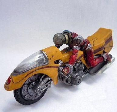 中古トレーディングフィギュア キカイダー&サイドマシン・A ノーマルカラー 「S.I.C 匠魂 VOL.4」拍卖