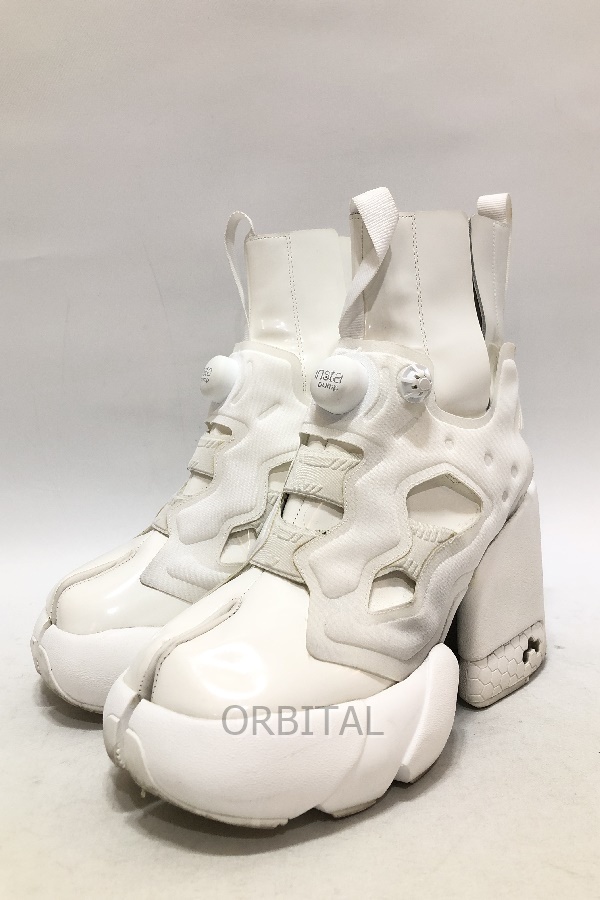 経堂) Maison Margiela × REEBOK メゾンマルジェラ × リーボック Tabi Instapump Fury Hi S34WU0023 ホワイト 36拍卖