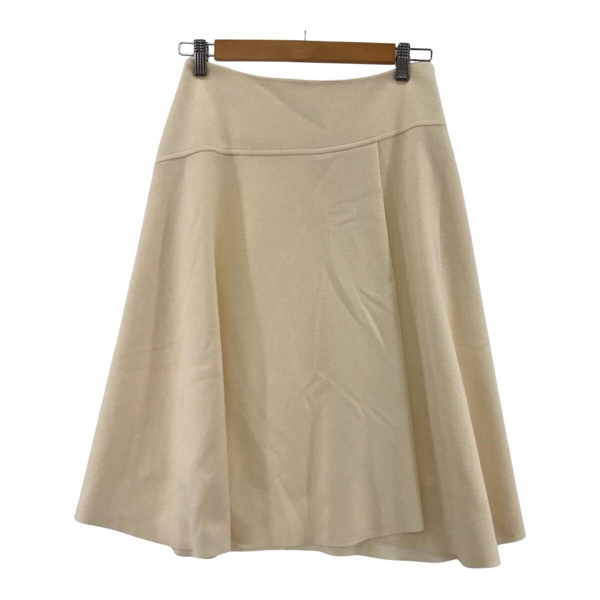 UNTITLED アンタイトル フレア スカート size2/アイボリー拍卖