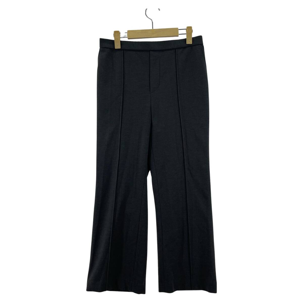 INDIVI インディヴィ センターシーム パンツ size40/グレー拍卖