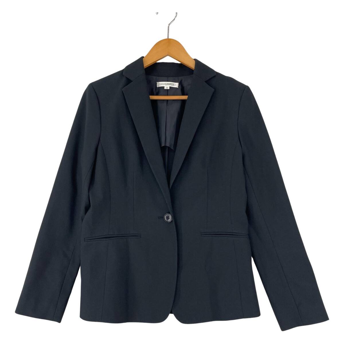 NARACAMICIE ナラカミーチェ テーラード ジャケット size0/ブラック拍卖