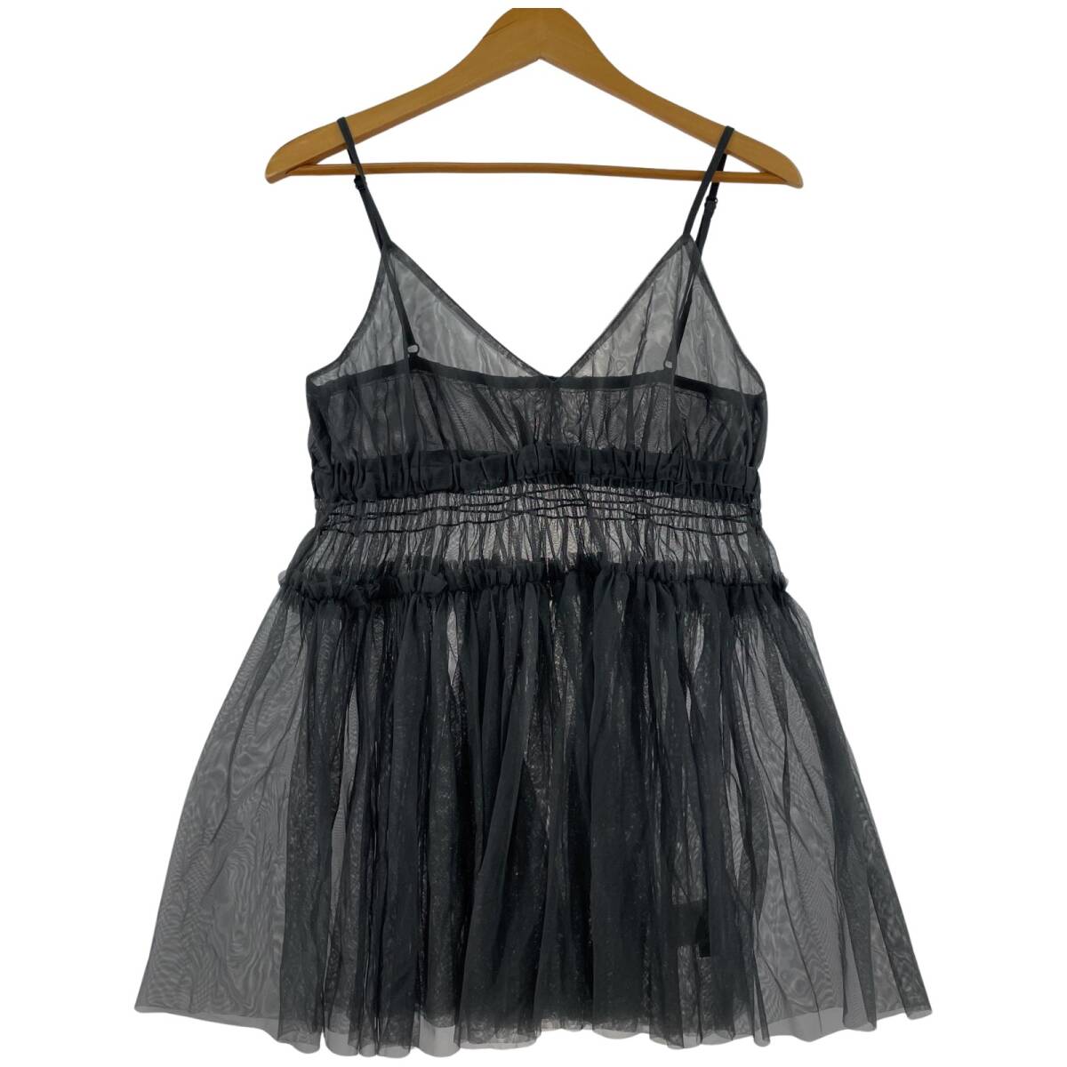 mystic ミスティック チュール キャミソール sizeF/グレー拍卖