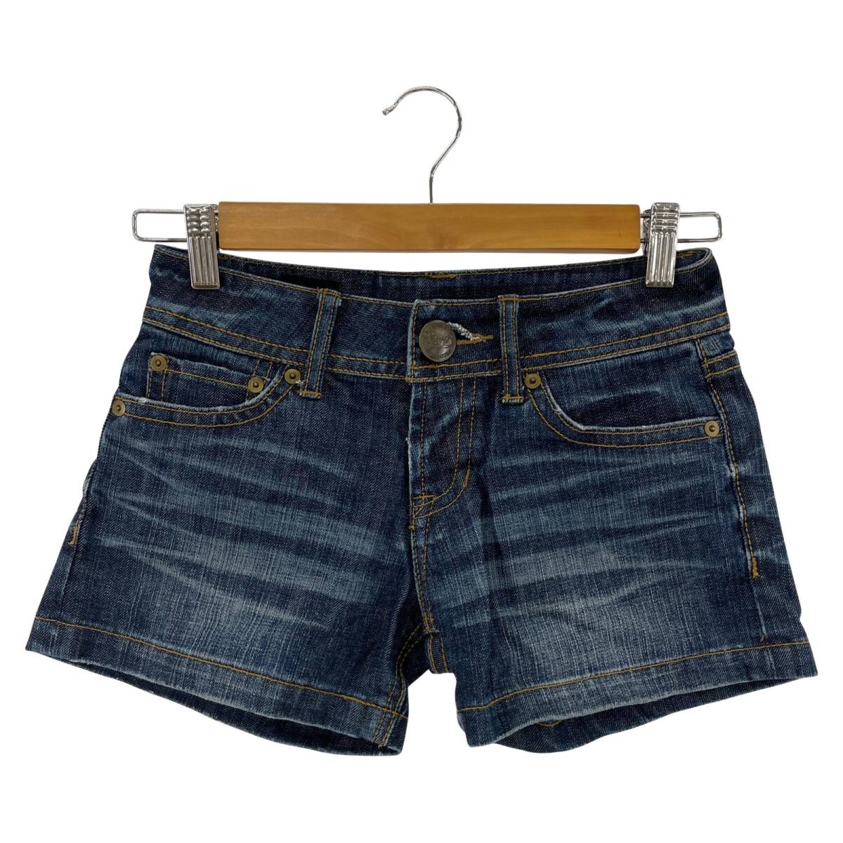 vigny ヴィニー ショート デニムパンツ size23/ブルー拍卖