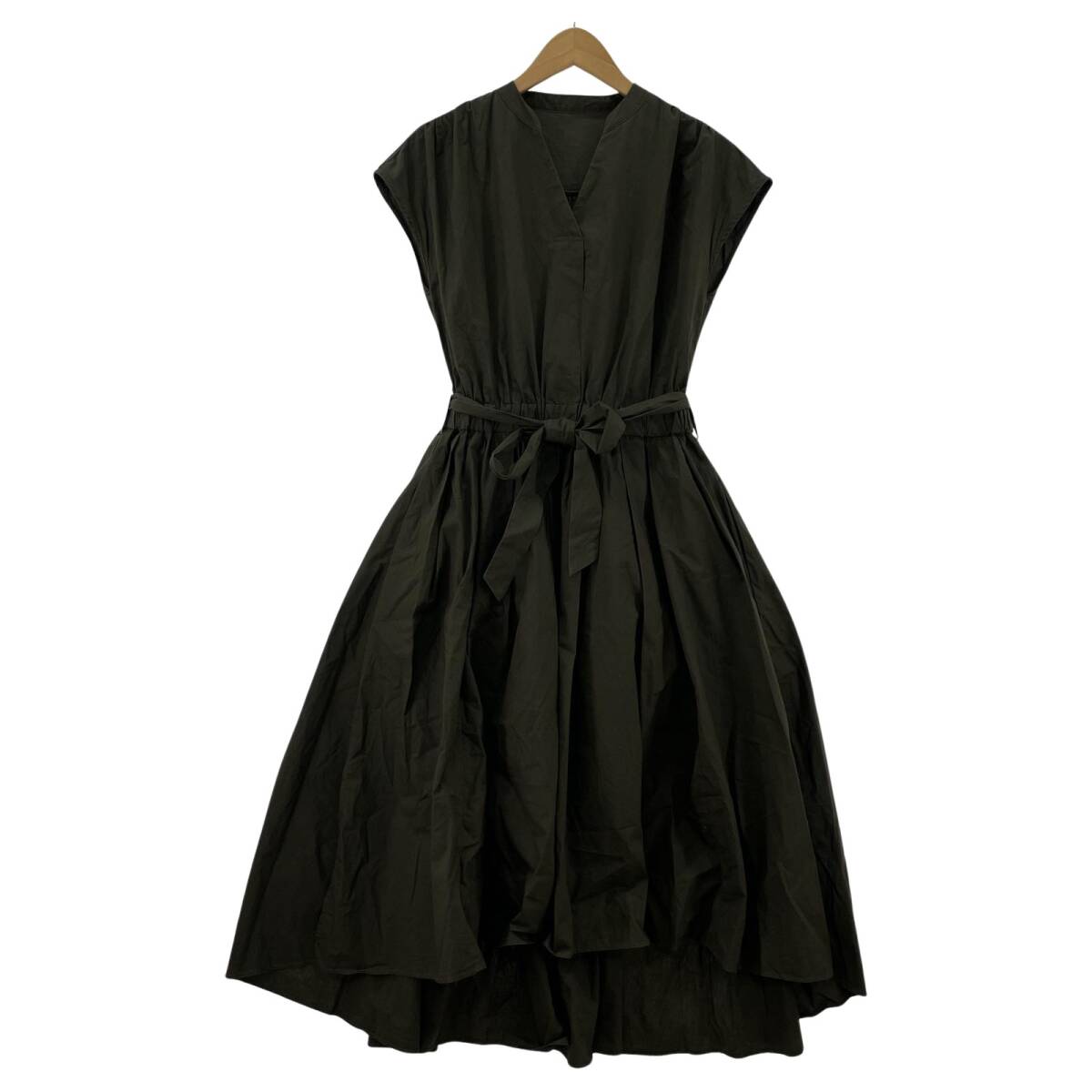 simplicite シンプリシテェ フレンチスリーブ ワンピース size表記なし/カーキ系拍卖