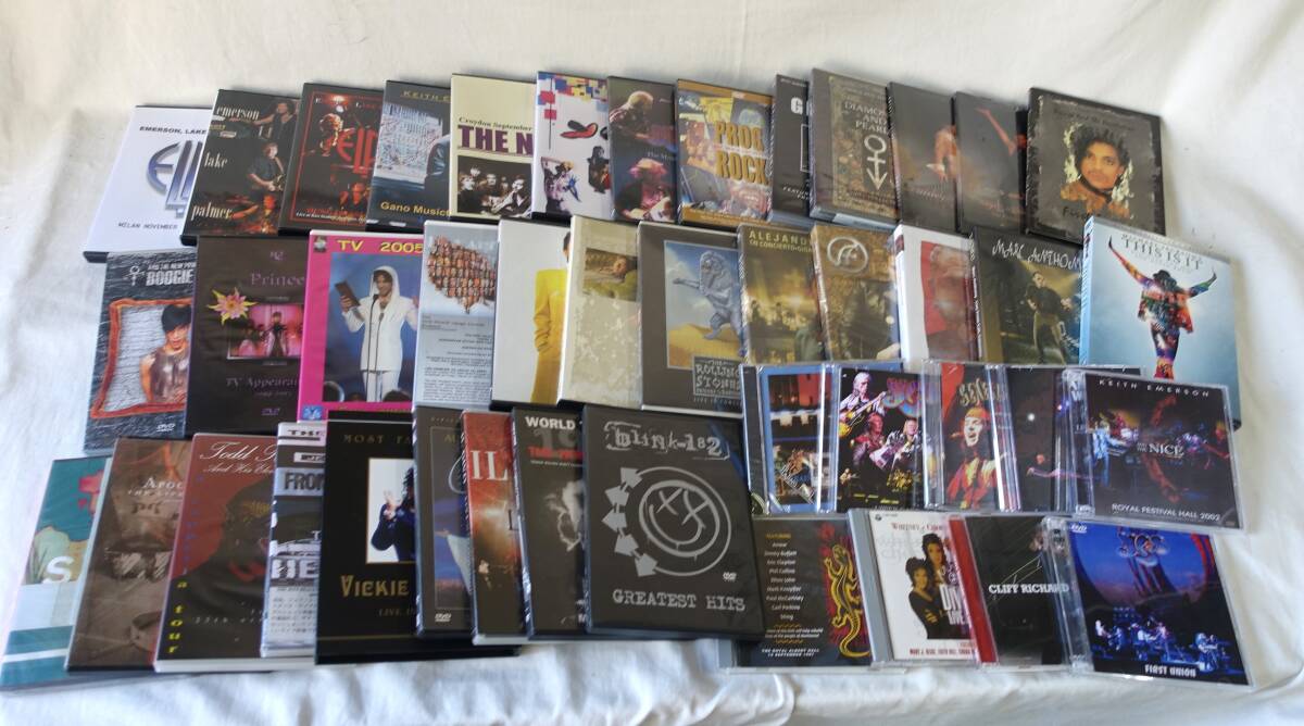 xyu★セットDVD-A1★洋楽DVD等① 約43枚 ロック プログレ ソウル等 プリンス イエス EL&P ジェネシス ローリングストーンズ他 未開封有★ 拍卖