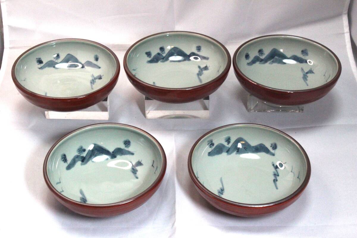 【有田焼 小鉢 5枚セット】 25.5.18 ② 送料無料(北海道・沖縄・離島は除く)にてご案内中!拍卖