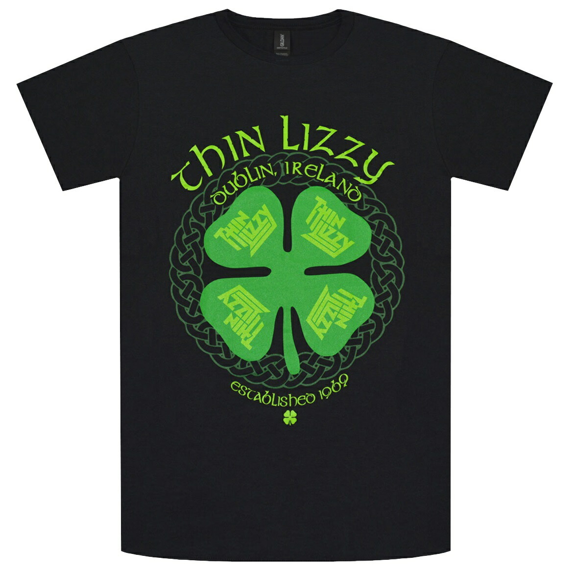 THIN LIZZY シンリジィ Four Leaf Clover Tシャツ Lサイズ オフィシャル拍卖