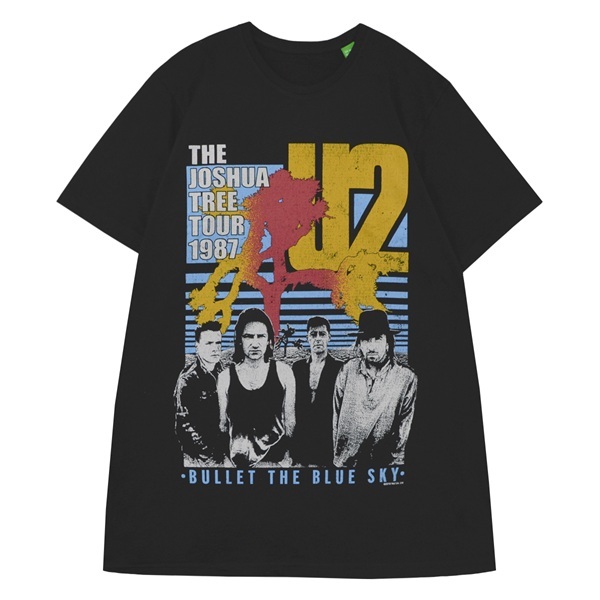 U2 ユーツー Bullet The Blue Sky Tシャツ BLACK XLサイズ オフィシャル拍卖
