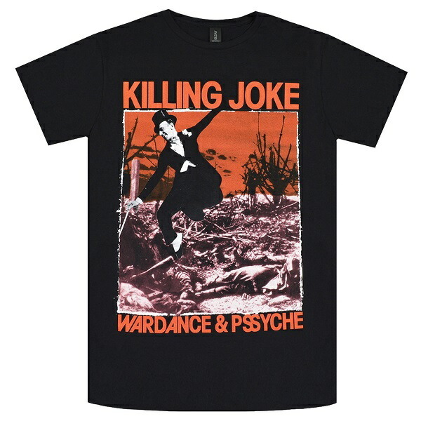 KILLING JOKE キリングジョーク Wardance & Pssyche Tシャツ Lサイズ オフィシャル拍卖