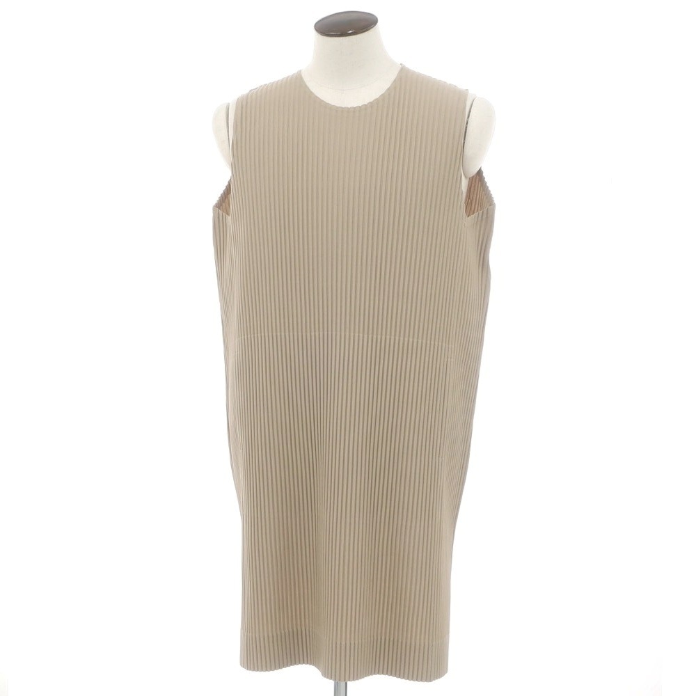 【中古】オム プリッセ イッセイミヤケ HOMME PLISSE ISSEY MIYAKE 2024年秋冬 プリーツ ノースリーブ カットソー【サイズL位】 DPD拍卖