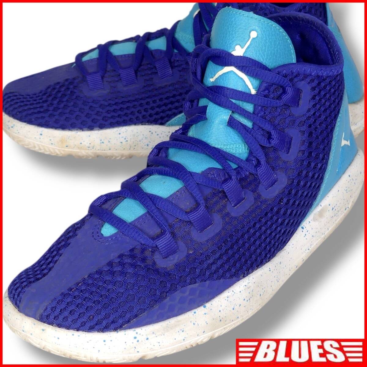 即決★JORDAN★26cm スニーカー ジョーダン Ultra.Fly ナイキ NIKE メンズ 青 バッシュ スニーカー ストリート拍卖