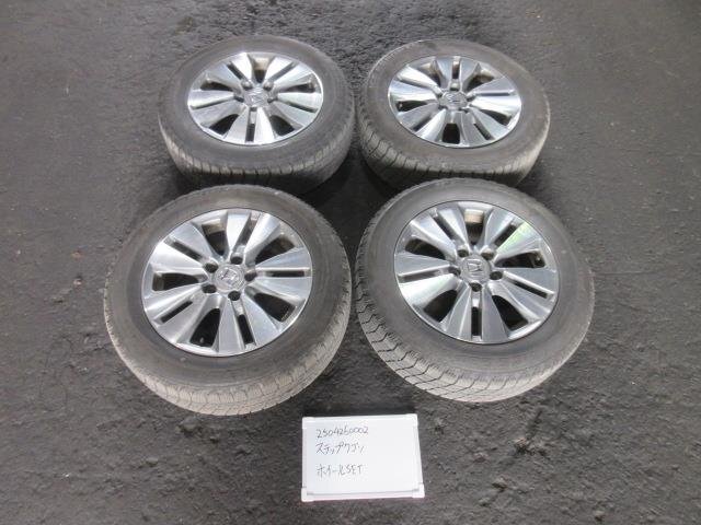 ホンダ ステップワゴン DBA-RK5 純正 アルミホイール 4本セット 16×6J 42700-SZW-J62 スパーダZ 402488拍卖