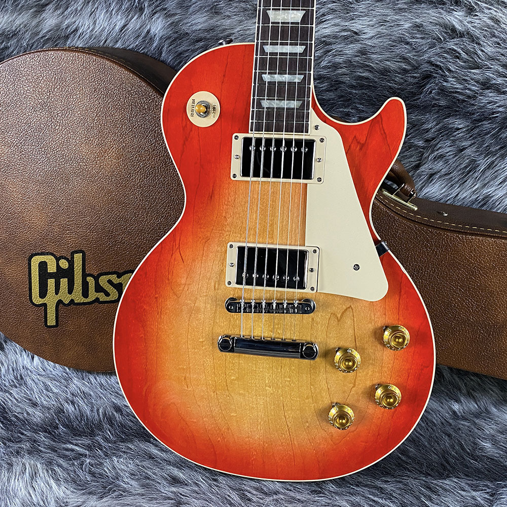Gibson Exclusive Les Paul Standard 50s Plain Top Washed Cherry Burst拍卖