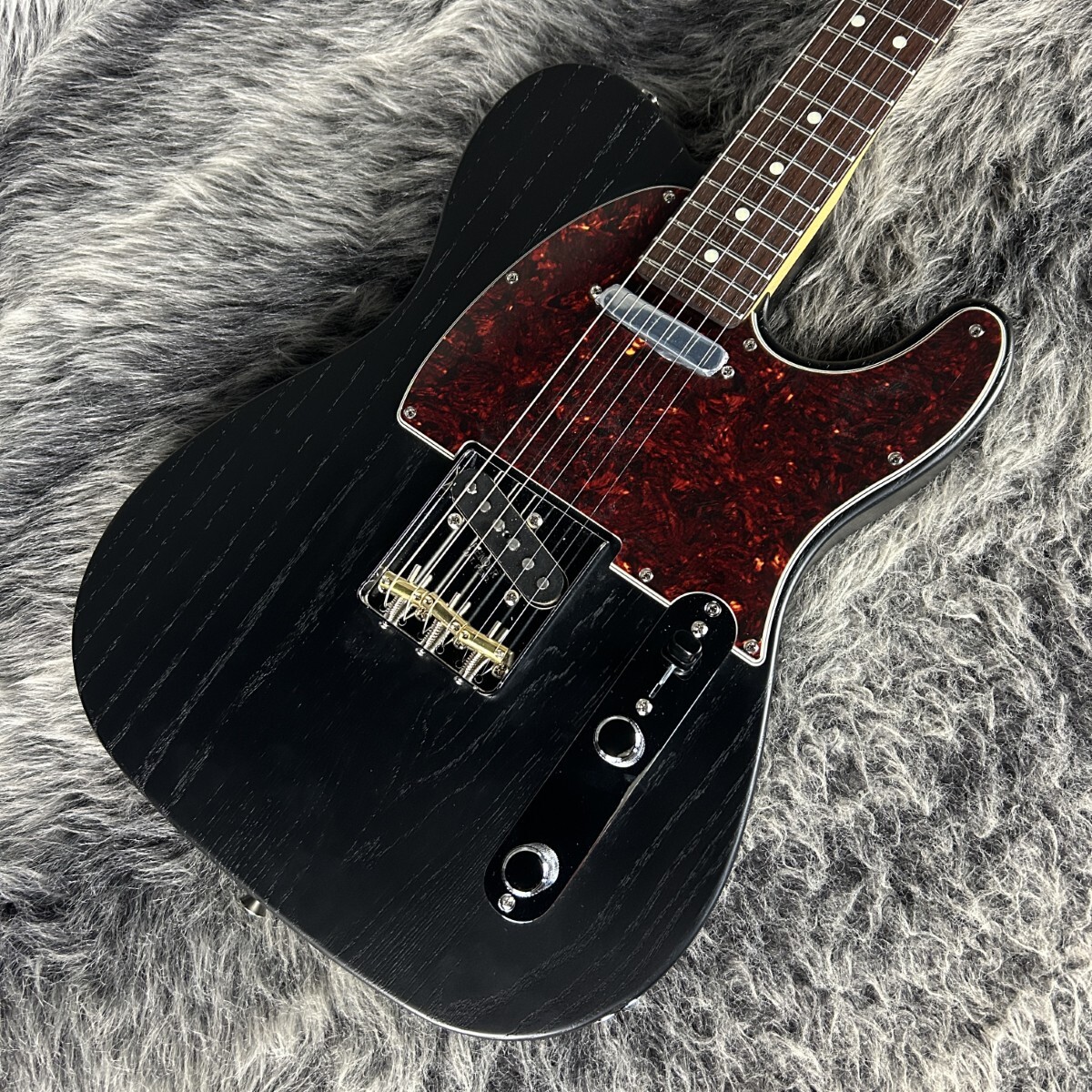 Fender Made in Japan Limited Telecaster Raw Ash Rosewood Fingerboard Black拍卖