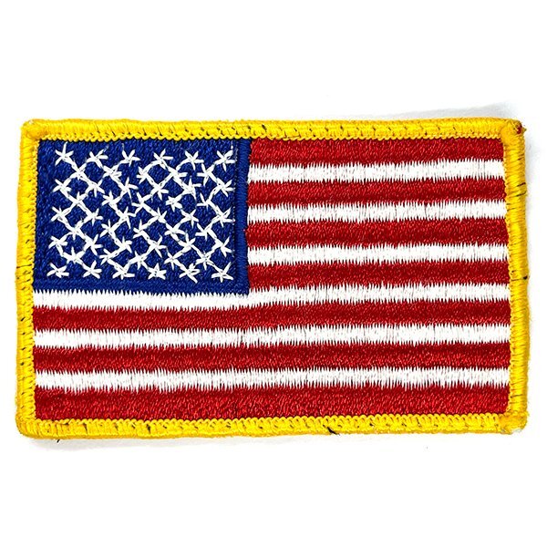 星条旗 ビンテージ パッチ The Stars and Stripes Vintage Patch バイカー 星 旗 Biker Flag U.S.A USA America拍卖