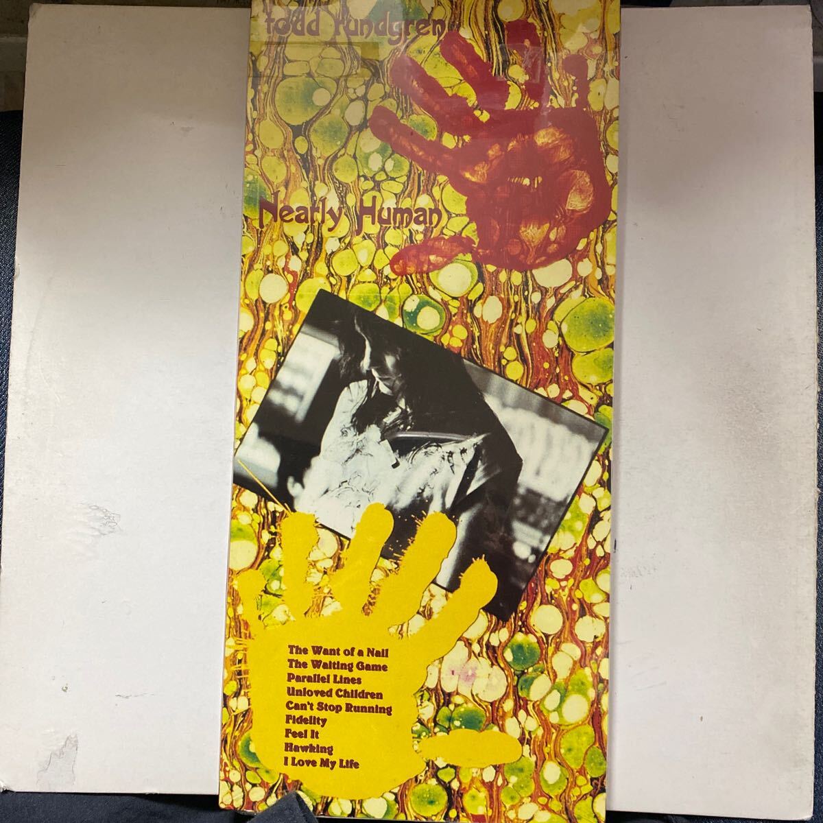 懐かしの縦長BOX仕様初版!未開封新品 廃盤CD★TODD RUNDGREN/NEARLY HUMAN 6本指名作 トッド・ラングレン拍卖