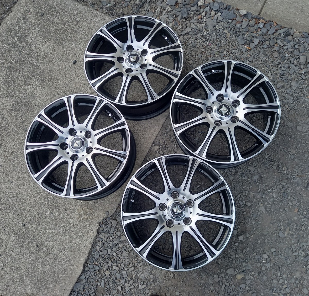 WEDS 16インチ 6.5J +40 PCD114.3 5H ウェッズ RIZLEY ライツレー アルファード プリウスα VOXY ノア クラウン拍卖