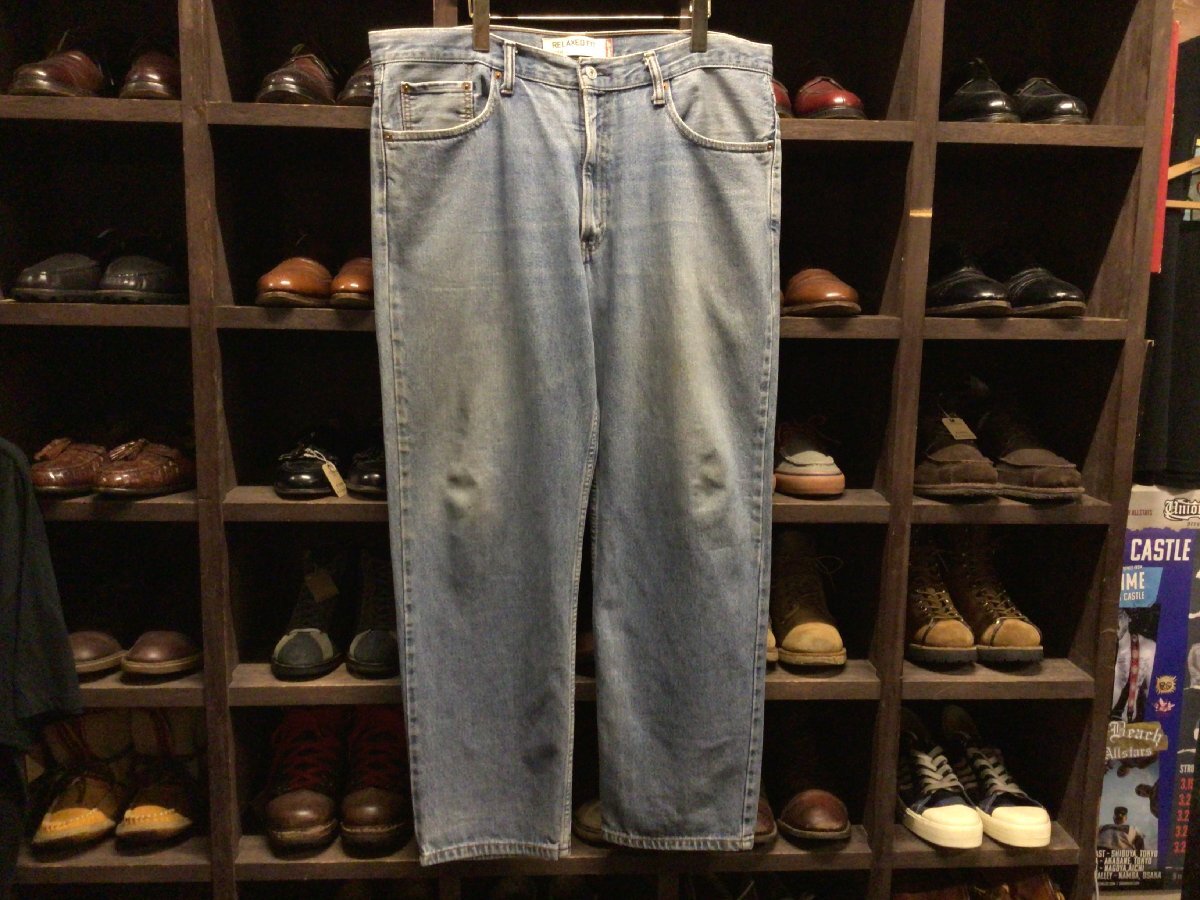 LEVI’S #550 RELAXED FIT DENIM PANTS SIZE 38 リーバイス リラックス フィット デニム パンツ ジーンズ ジーパン テーパード拍卖