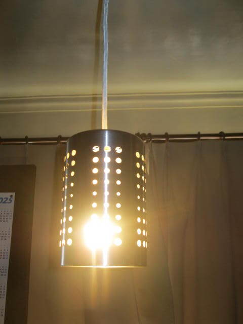 <メタルメタルペンダントライト未使用>拍卖