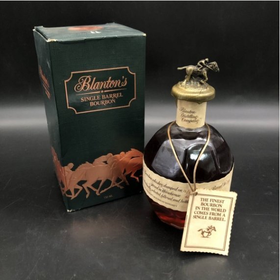 現状品 未開栓 Blanton Distilling Company ケンタッキー ストレート バーボンウイスキー 750ml 46.5%拍卖