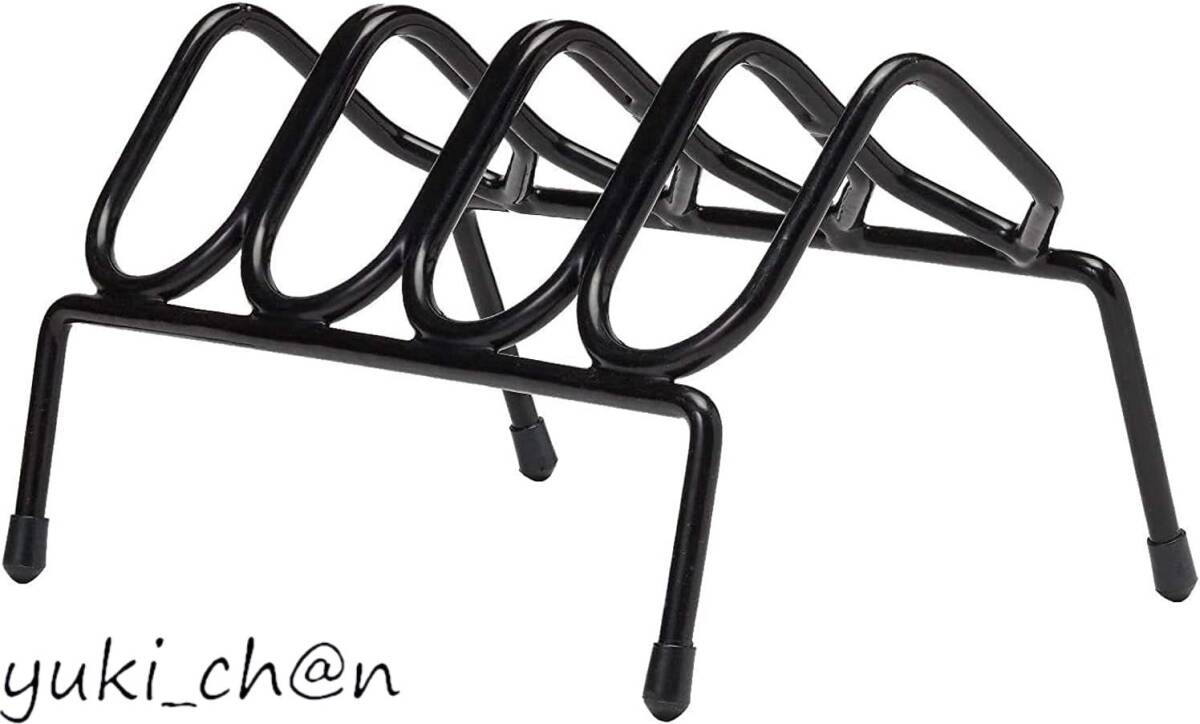 ガンスタンド ガンラック 13.7 x 25.3 x 19.8cm 4レーン ケース ワイヤー樹脂コート ガンスタンド拍卖