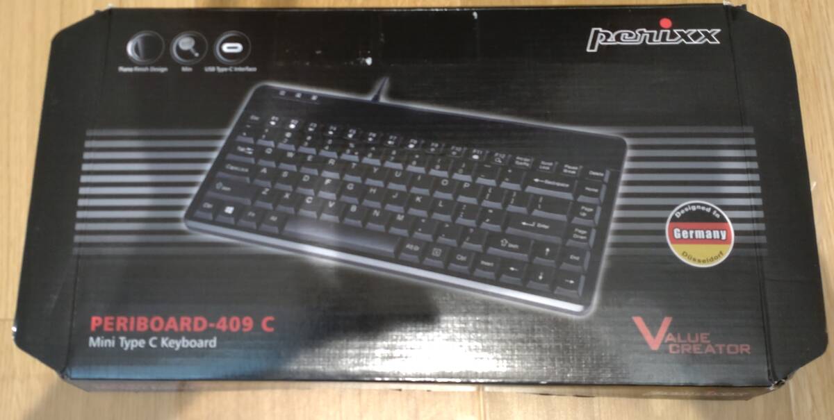 未使用 開封品 即決 Perixx(ペリックス) PERIBOARD-409C キーボード タイプC拍卖