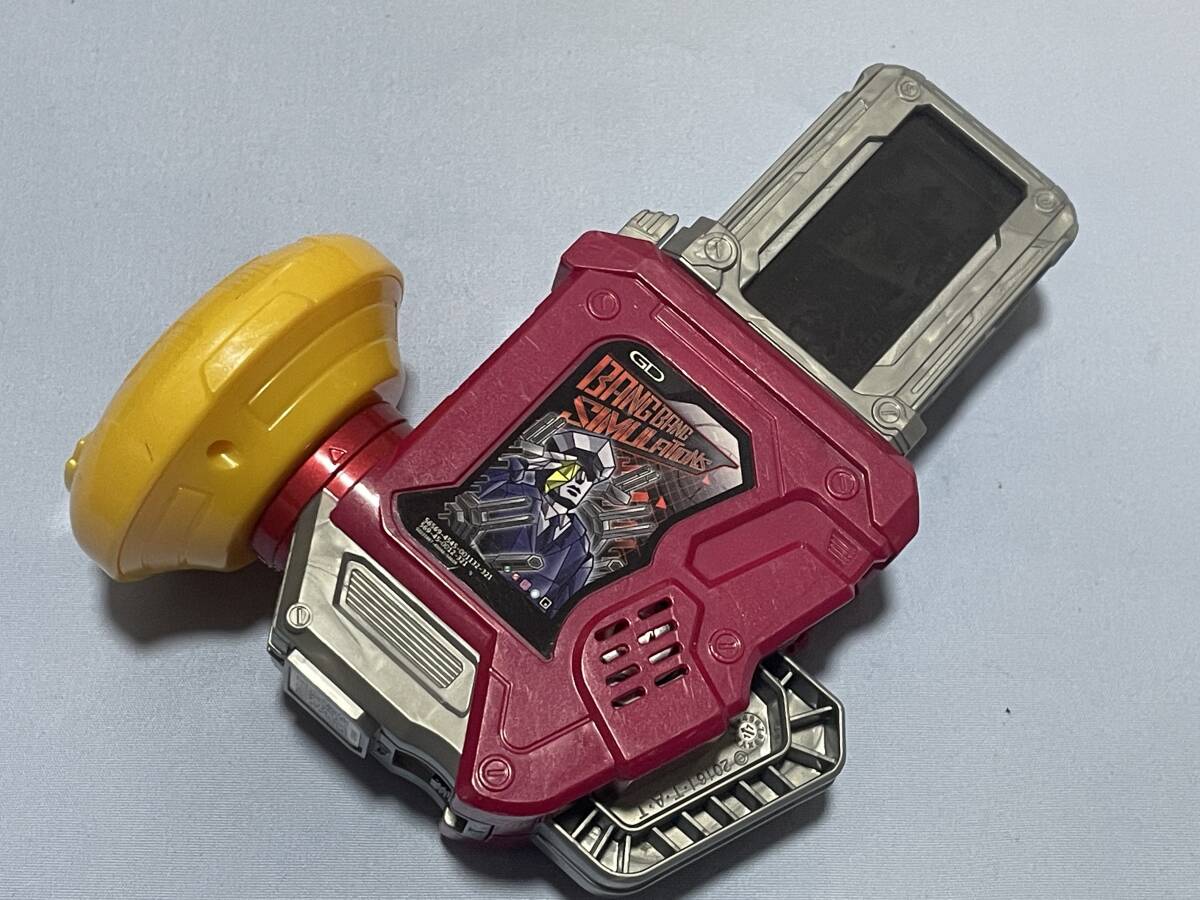 仮面ライダーエグゼイド DXガシャットギアデュアルβ拍卖