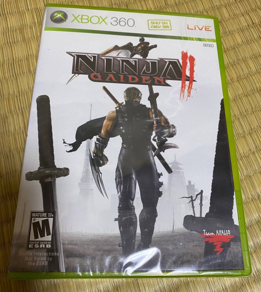 NINJA GAIDEN2 XBOX デッドストック 新品 レア ニンジャガ2 北米版拍卖