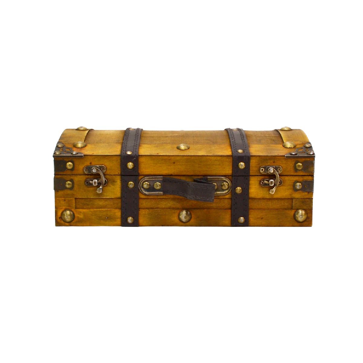 宝箱 フラット L 小物入れ 収納 アクセサリー トランク拍卖