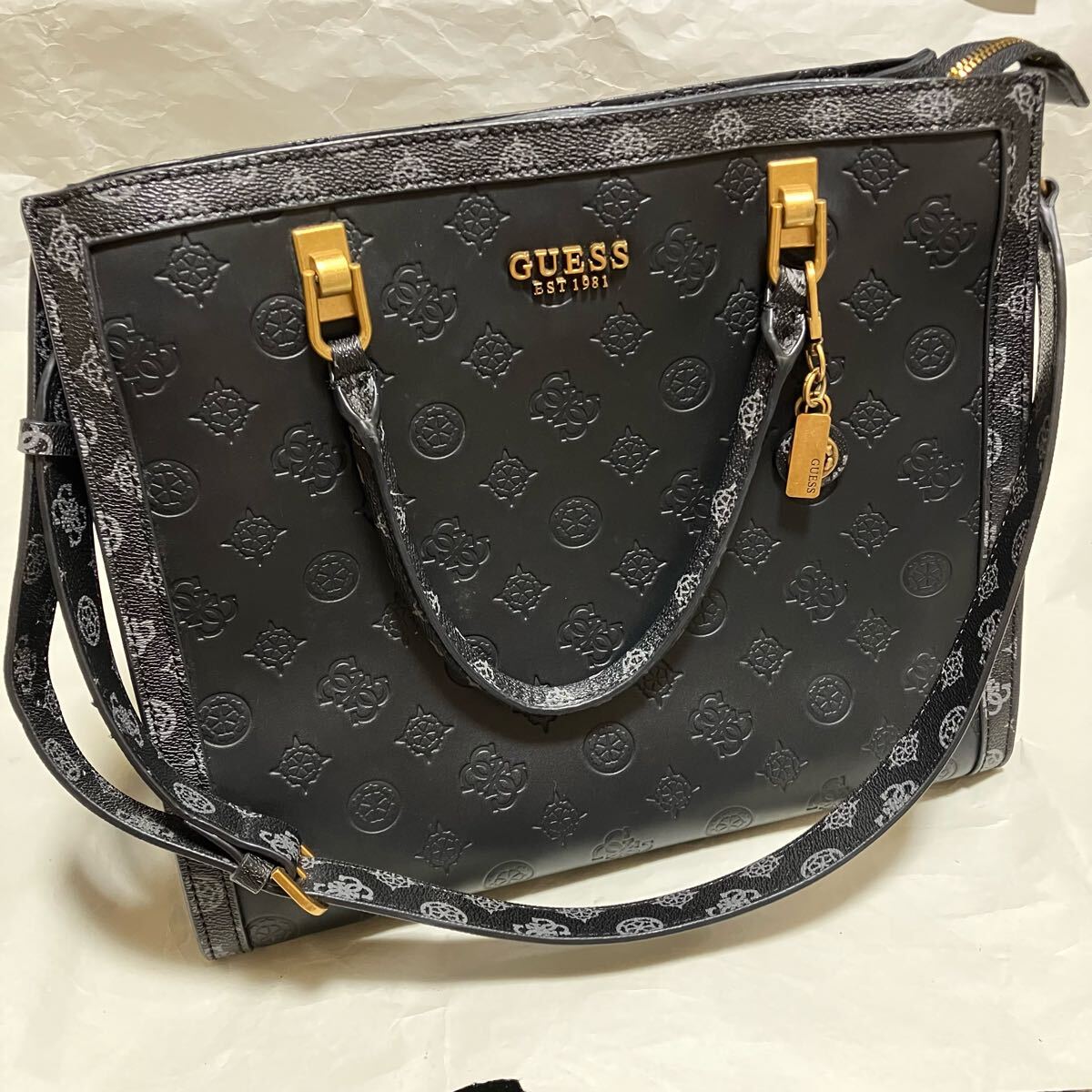 【レア】【GUESS / ゲス】 ABEY / トートバッグ & ショルダー拍卖