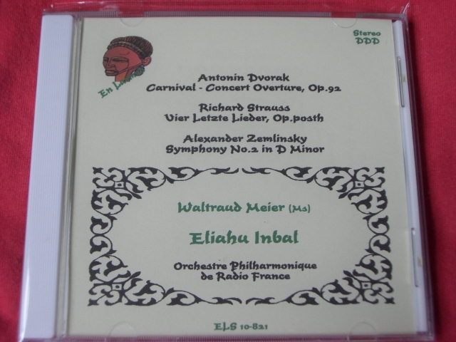 インバル指揮!ドヴォルザーク:序曲「謝肉祭」、他。拍卖