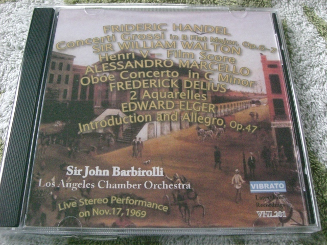 ロスウェル&バルビローリ!マルチェッロ:オーボエ協奏曲、他。拍卖